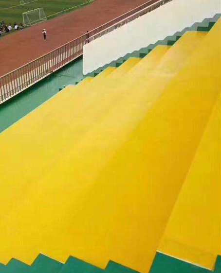 喀什球场台阶翻新修补改造